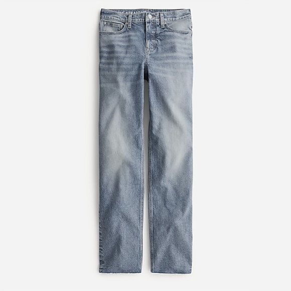 J. Crew Denim - J. CREW High-Rise Full-Length 90s Classic-Straight Jeans 33